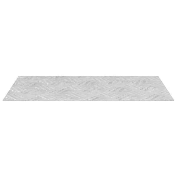 Antiglidande Aluminiumplattor Set om 4, 50x30 cm