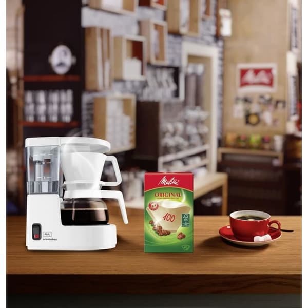MELITTA Kaffebryggare Aromaboy 1015-01 Vit