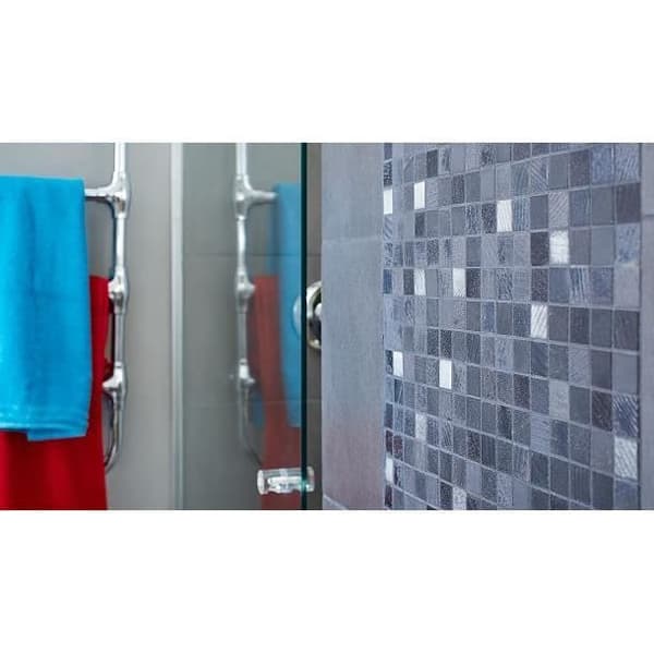 TESA 59342, interiör, handdukskrok, krom, krom, rund, 3 st (s)