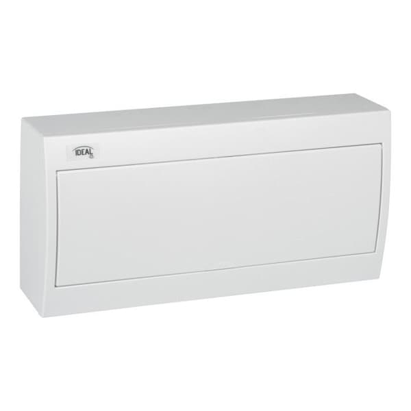 Fördelningstavla - KANLUX - KDB - 18 moduler - Vit plast - IP30