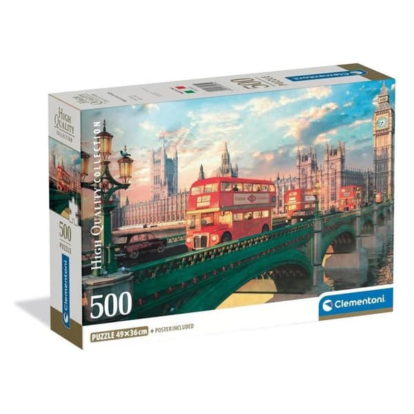 Pussel Compact 500 bitar: Westminsterbron
