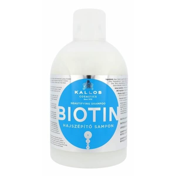 Kallos Cosmetics 1000ml Biotin, Schampo