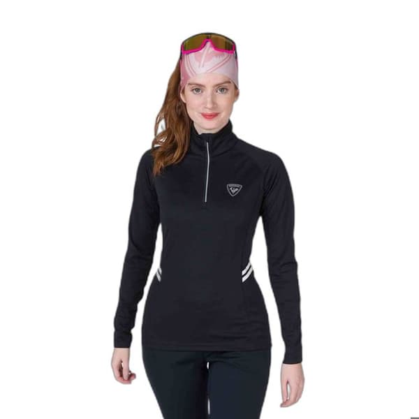 Damsouspull 1/2 zip Rossignol Poursuite