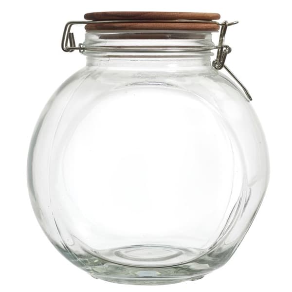 Bokal - Kockkoncept - Bevarande - Transparent - Akacia