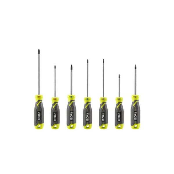RYOBI magnetisk skruvmejsel Set om 7 - RHSDS7PC
