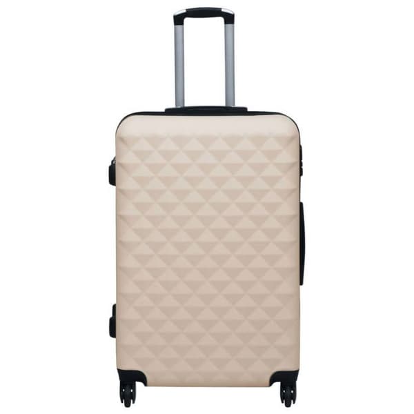 vidaXL Hardside Bagage Set 2 st Guld ABS 92431