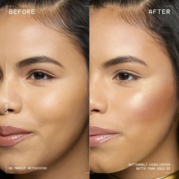 NYX Professional Makeup Buttermelt Highlighter Bättre än guld