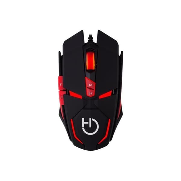 USB-kabelmus - HIDITEC - MICRURUS - Avago A9800-sensor - 8100 dpi - Svart