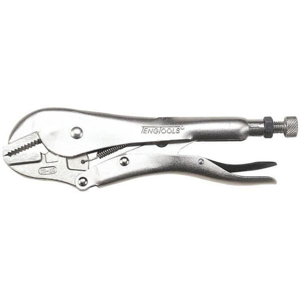 Griptång - Teng Tools - 401-10F - räfflad platt nos