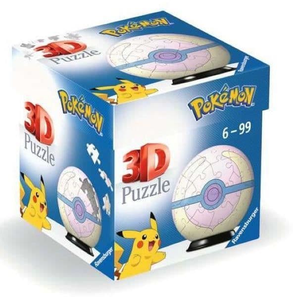 Pussel 3D - RAVENSBURGER - Pokémon Heal Ball - 54 bitar - Inomhus - Barn
