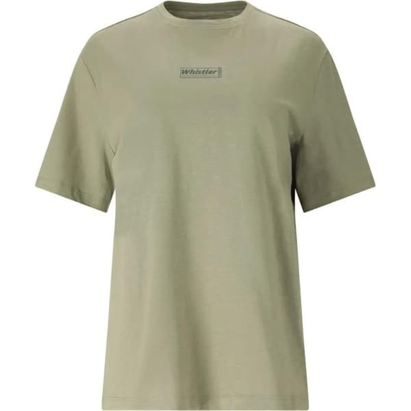 T-shirt dam Whistler Kunta - sjögräs