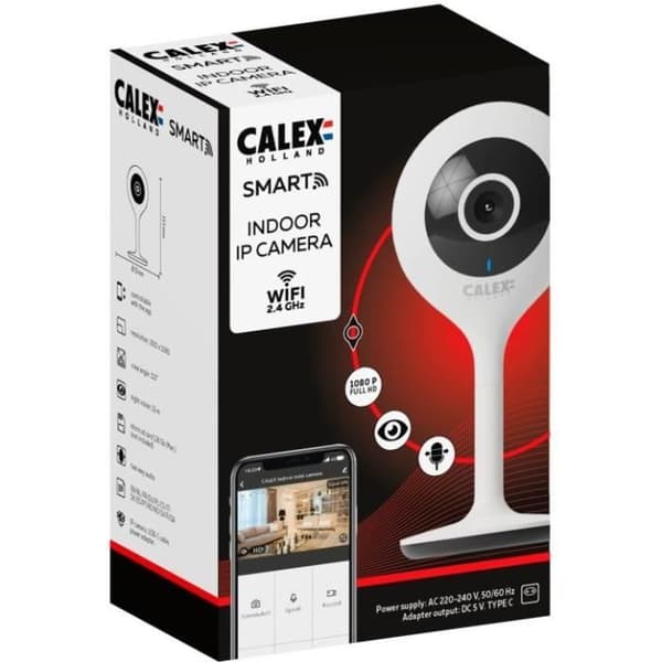 Inomhuskamera - CALEX - 1080 P - Full HD - Night vision