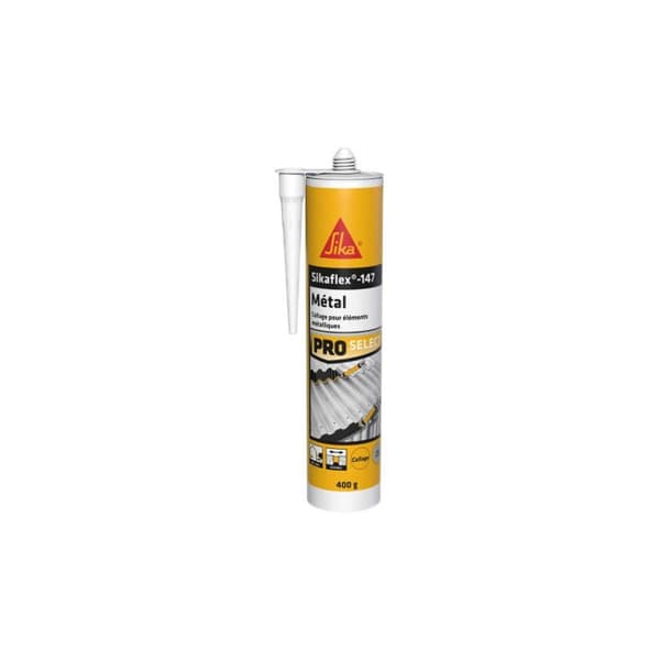 SIKA Sikaflex 147 Metalllimspackel - Ljusgrå - 290ml
