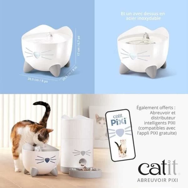 CAT IT Automatisk Cat Vattenfontän - 2,5 L - Grön