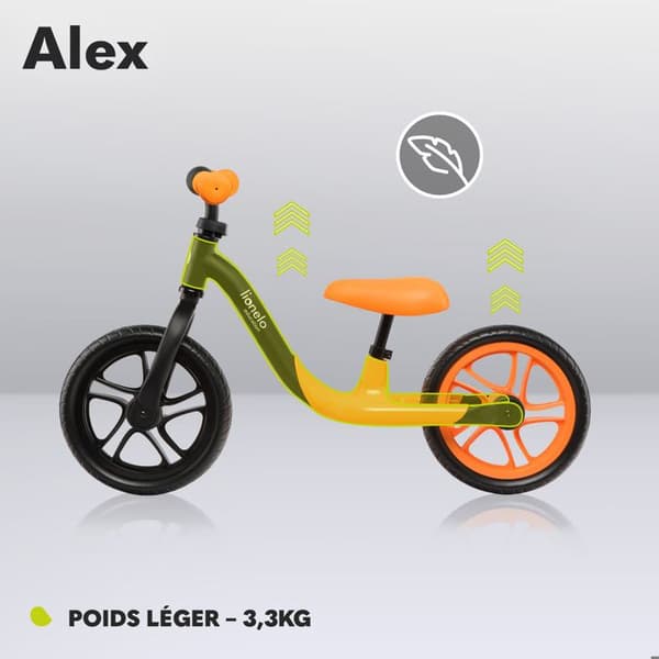 Lionelo - Balanscykel Alex barncykel - Orange