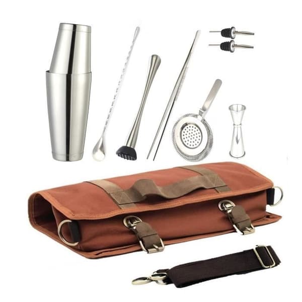 Canvas Bartender Bag - Material i rostfritt stål
