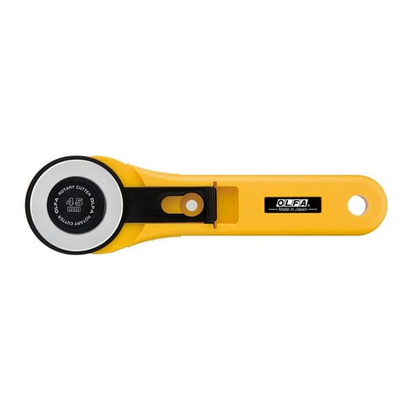 Rotary cutter - OLFA - RTY-2/DX - 45 mm blad - Ergonomisk - Skärprecision