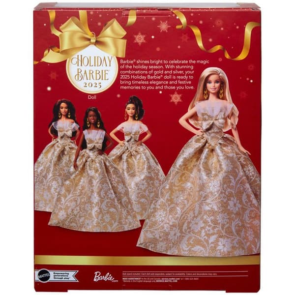 Barbie - Poppan Glad Jul - Blond Poppan - JBH95