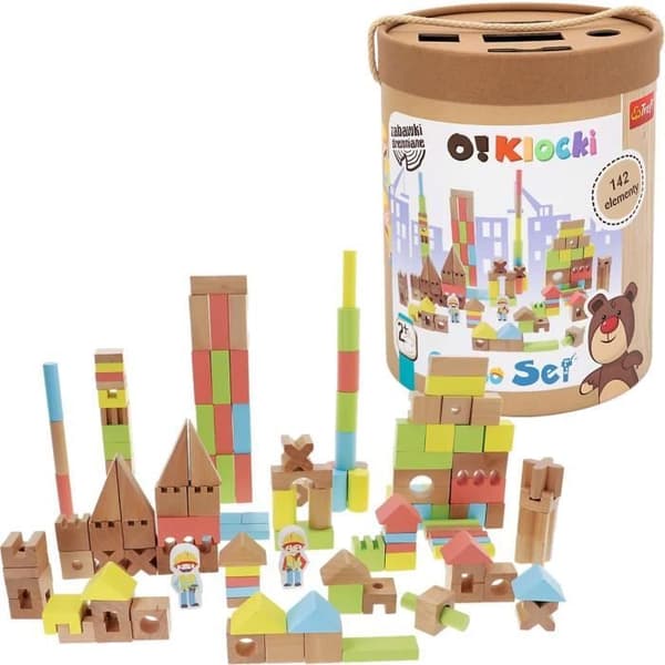 Set Trefl O!Blocks Combo träblock
