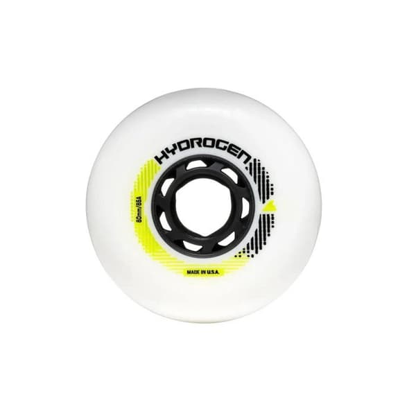 Hjul - ROLLERBLADE - HYDROGEN - 80 mm - 85A - Vit