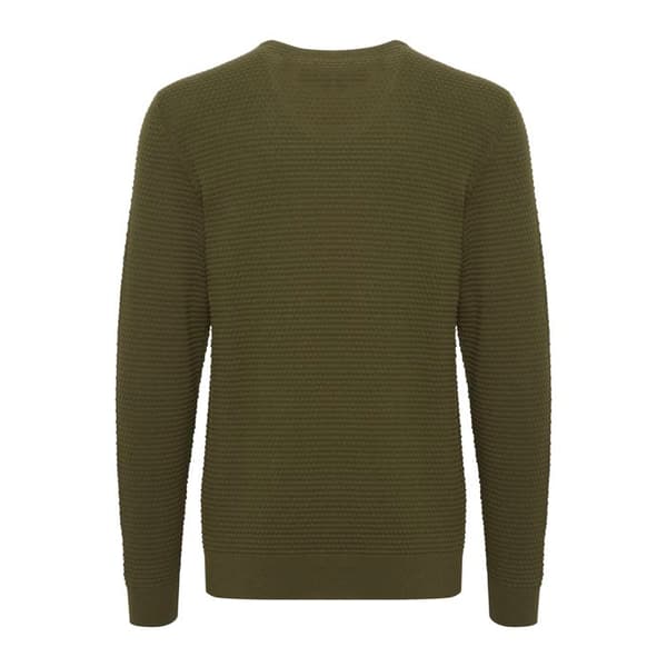 Pull col rond Blend Redhill - Grön - M