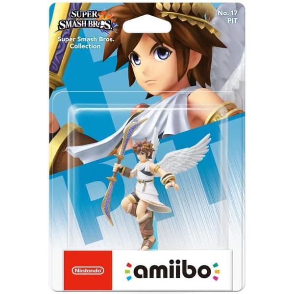 Amiibo Figur - Pit N°17 • Super Smash Bros. Collection.