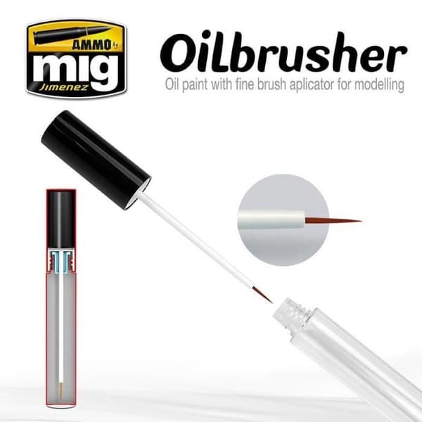 OILBRUSHER FÄLTGRÖN