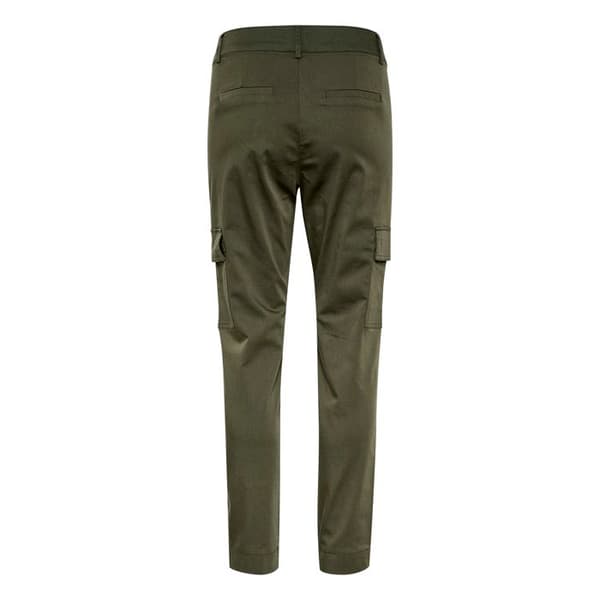 Kvinna 7/8 cargo byxor KAFFE Lea