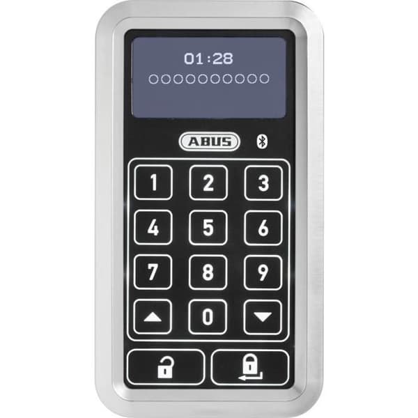Digital kodlås - ABUS - ABHT10133 - Bluetooth 6 V - På framsidan - HomeTec Pro