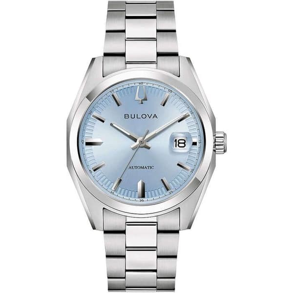 Klocka - Silverstål - Bulova - 96B469
