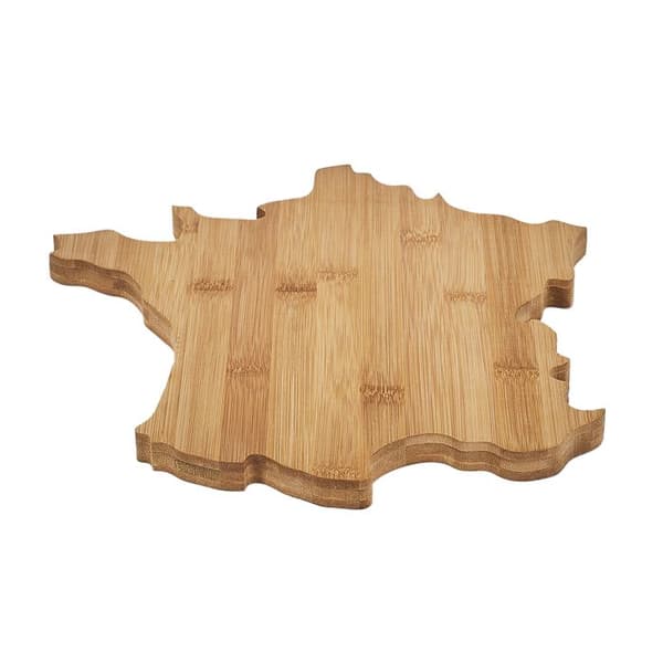 Skärbräda - COOK CONCEPT - Form Frankrike - Trä - Brun - Ostpresentation