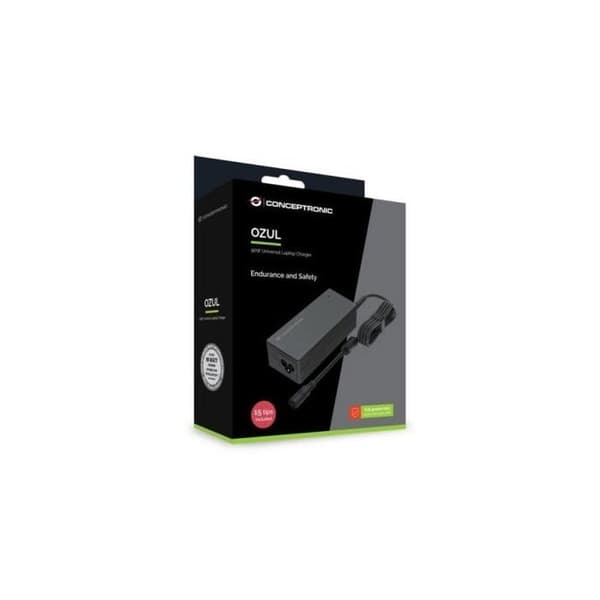 Conceptronic OZUL08B15 90W 15-20V bärbar strömförsörjare