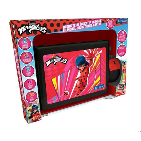 Bilingual educational laptop Miraculous (FR/EN)