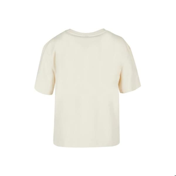 T-shirt dam Merchcode Julhund - vit sand