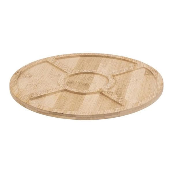 Set Apéritif 6 Delar "Bambou" 27cm Vit