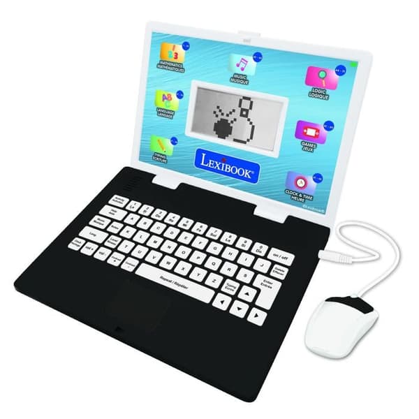 Bilingual educational computer Power Kid - 124 aktiviteter (FR/EN)