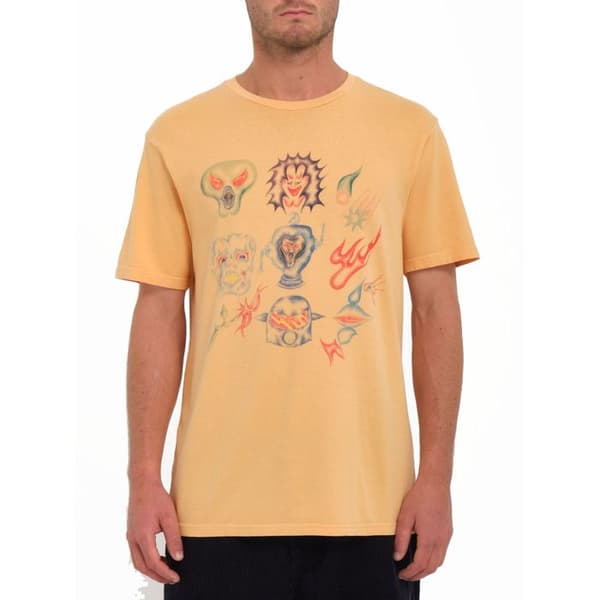 T-shirt Volcom Fa Sam Ryser Orange Herr