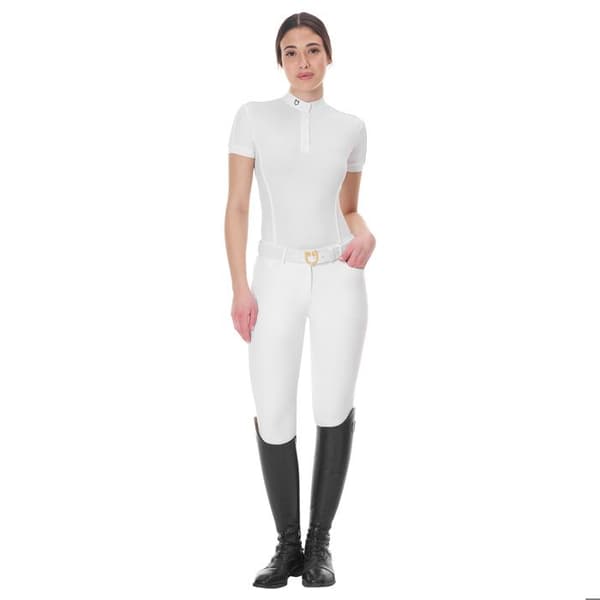 Zip-up tävlingströja för kvinnor Equestro