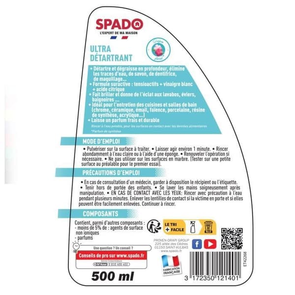 Avkalkningsmedel vitvinsvinäger - 500mL