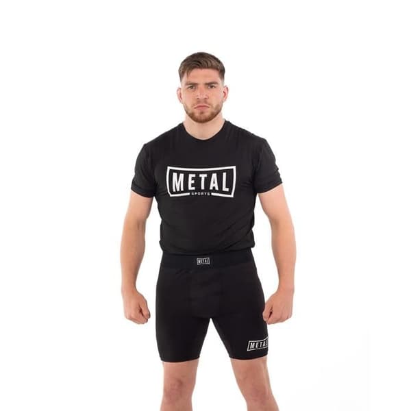 Kompresionsshorts Metal Boxe - svart