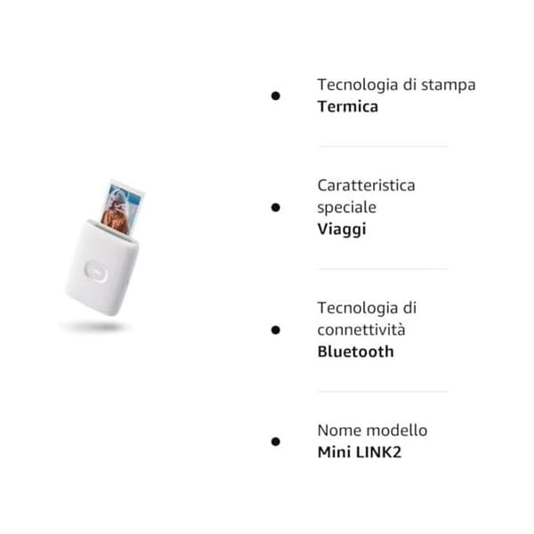 Fujifilm instantankamera instax mini link 2 lera vit ex d