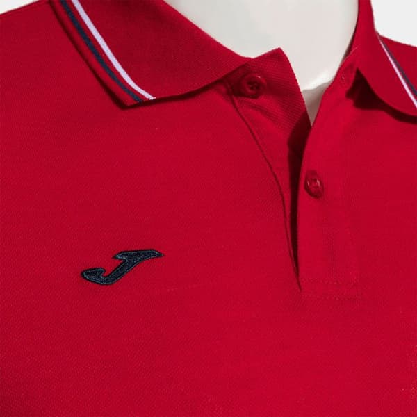 Polo Joma Confort Classic - röd/marin