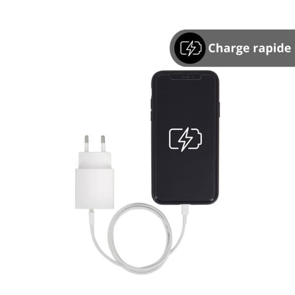 Nätadapter 18W, 2 USB-C / USB-A laddningsportar