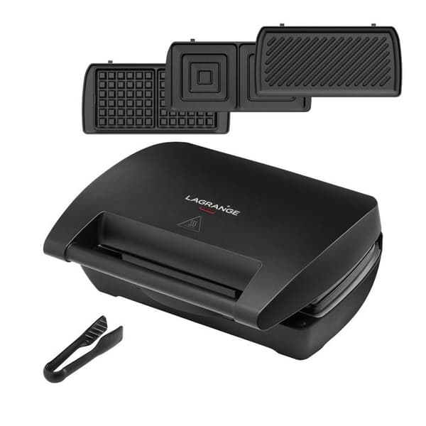 Gaufrier / croque-monsieur Lagrange Mini Maxi 028663