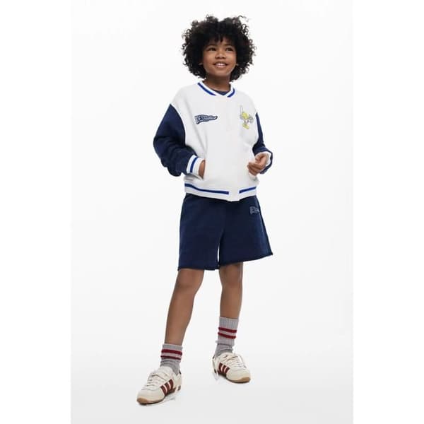 Barnjacka Desigual Base - vit