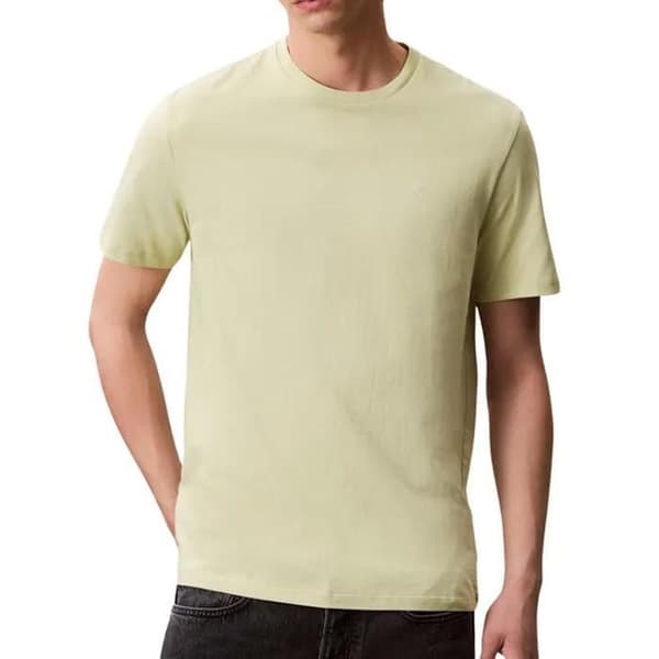 Grön T-shirt för män Clavin Klein Smooth