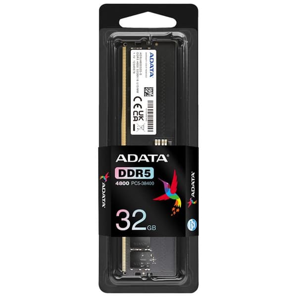 Minne - ADATA - Premier AD5U480016G-S - 16 GB - DDR5-4800 (PC5-38400) - CL40