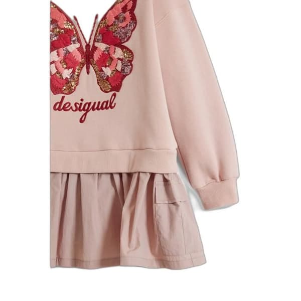 Klänning flicka Desigual Ann - rosa