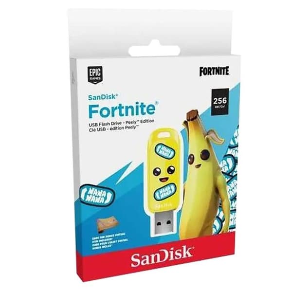 SanDisk Fortnite 256GB USB 3.2 Peely Edition USB-minne