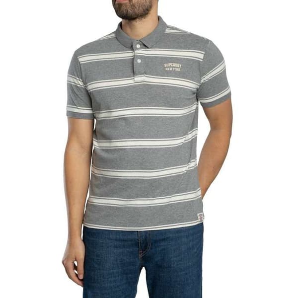 Vintage Randig Polo - Superdry